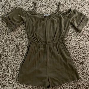 NWOT Olive Cotton On Romper